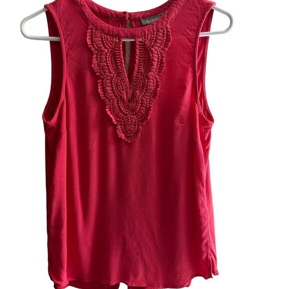 Daniel Rainn Crochet Detail Knit Top Size‎ Medium - Picture 3 of 8